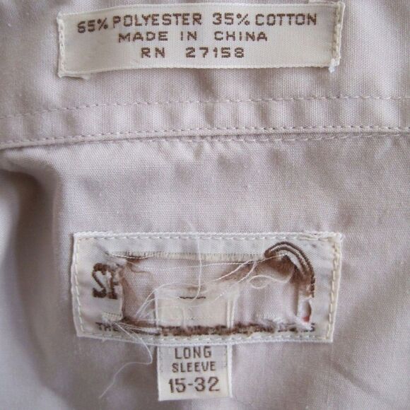 š¹VINTAGEāMensāShirtĀ MāMediumāPearlāSnapāButton - Picture 5 of 5